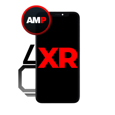 LCD and Digitizer Assembly for iPhone XR (Steel Plate Pre-Installed) (iQ7) (Breakage Coverage)