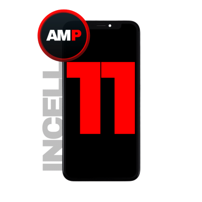 LCD and Digitizer Assembly for iPhone 11 (Steel Plate Pre-Installed) (Incell)