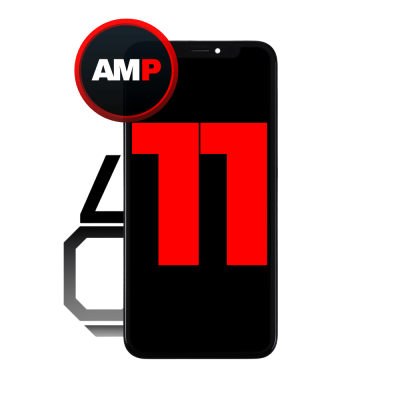 LCD and Digitizer Assembly for iPhone 11 (Steel Plate Pre-Installed) (iQ7) (Breakage Coverage)