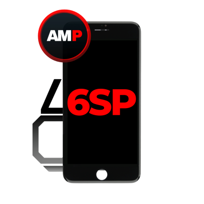 LCD and Digitizer Assembly for iPhone 6S Plus (iQ7) Black (Breakage Coverage)