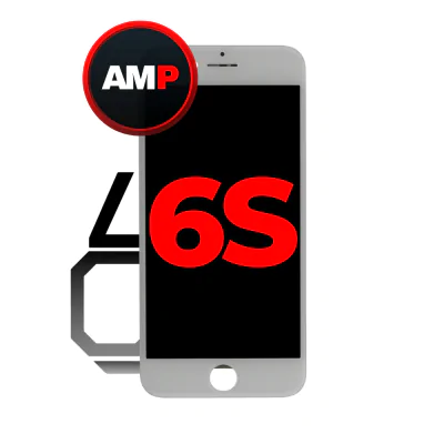 LCD and Digitizer Assembly for iPhone 6S (iQ7) White (Breakage Coverage)