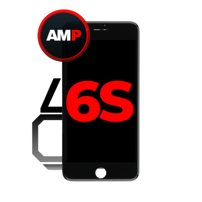 LCD and Digitizer Assembly for iPhone 6S (iQ7) Black (Breakage Coverage)