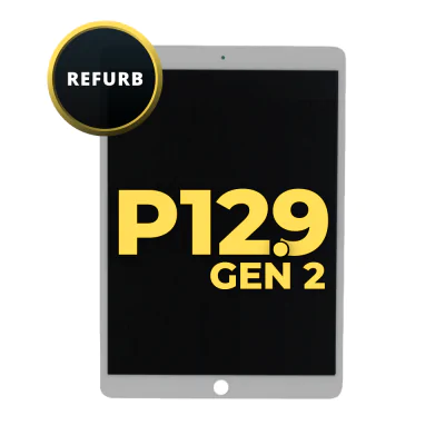 LCD and Digitizer Assembly for iPad Pro 12.9 (2nd Gen/2017) (with Daughterboard) (Refurbished) White