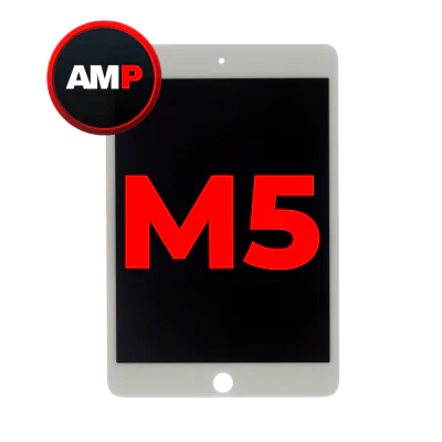 LCD and Digitizer Assembly for iPad Mini 5 (Sleep/Wake Sensor Pre-Installed) (Aftermarket) White