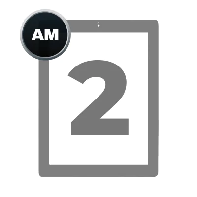 Digitizer for iPad 2 (Aftermarket) White