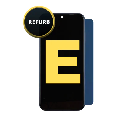 LCD and Digitizer Assembly for Moto E (XT2052) Blue (with Frame) (Refurbished)