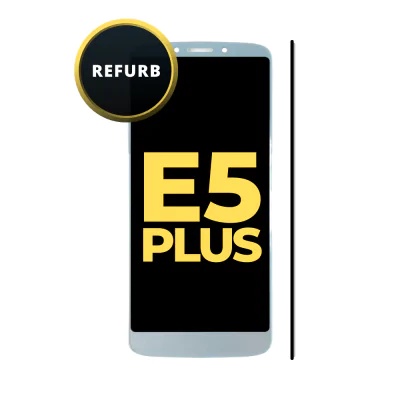 LCD and Digitizer Assembly for Moto E5 Plus (XT1924) Blue (without Frame) (Refurbished)