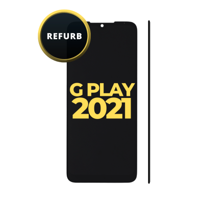LCD and Digitizer Assembly for Moto G Play (2021) (XT2093) (without Frame) (Refurbished)
