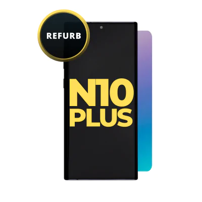 OLED and Digitizer Assembly for Samsung Galaxy Note 10 Plus 5G Aura Glow (With Frame) (Refurbished)
