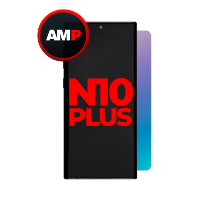 OLED and Digitizer Assembly for Samsung Galaxy Note 10 Plus 5G Aura Glow (With Frame) (Aftermarket)