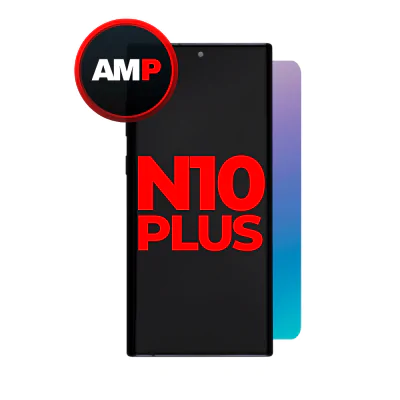 OLED and Digitizer Assembly for Samsung Galaxy Note 10 Plus 5G Aura Glow (With Frame) (Aftermarket)