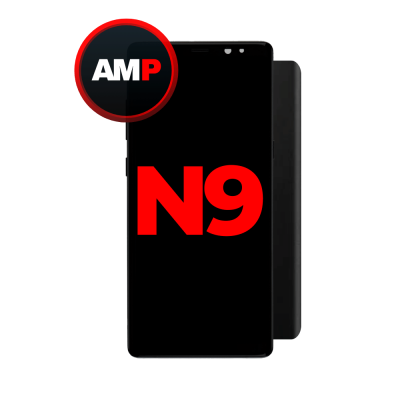 OLED and Digitizer Assembly for Samsung Galaxy Note 9 Midnight Black (With Frame) (Aftermarket)