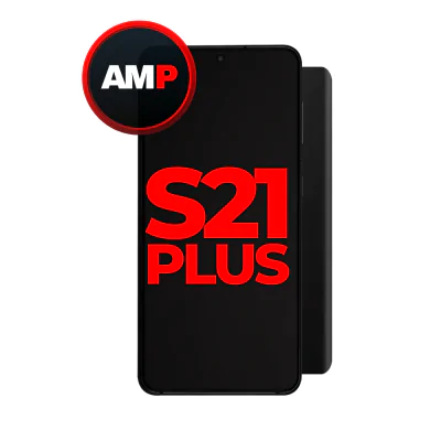 OLED and Digitizer Assembly for Samsung Galaxy S21 Plus 5G Phantom Black (With Frame) (Aftermarket)
