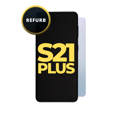 OLED and Digitizer Assembly for Samsung Galaxy S21 Plus 5G Phantom Silver (With Frame) (Refurbished)