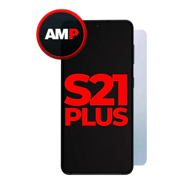OLED and Digitizer Assembly for Samsung Galaxy S21 Plus 5G Phantom Silver (With Frame) (Aftermarket)