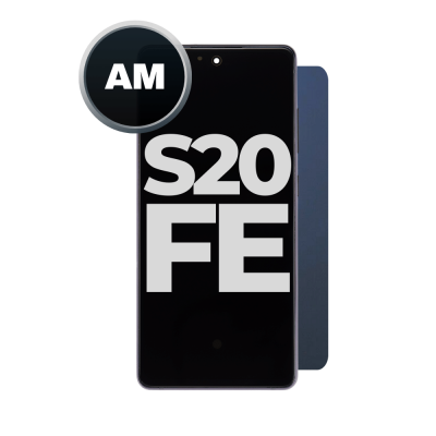 LCD and Digitizer Assembly for Samsung Galaxy S20 FE 5G Cloud Navy (With Frame) (Aftermarket)