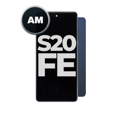 LCD and Digitizer Assembly for Samsung Galaxy S20 FE 5G Cloud Navy (With Frame) (Aftermarket)