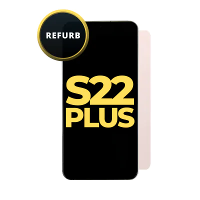 OLED and Digitizer Assembly for Samsung Galaxy S22 Plus 5G  Pink Gold (With Frame) (Refurbished)