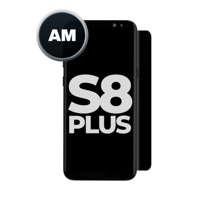 LCD and Digitizer Assembly for Samsung Galaxy S8 Plus Midnight Black (With Frame) (Aftermarket)