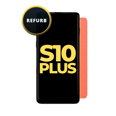 OLED and Digitizer Assembly for Samsung Galaxy S10 Plus Flamingo Pink (With Frame) (Refurbished)