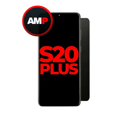 OLED and Digitizer Assembly for Samsung Galaxy S20 Plus 5G Cosmic Black (With Frame) (Aftermarket)