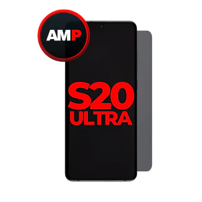 OLED and Digitizer Assembly for Samsung Galaxy S20 Ultra 5G Cosmic Grey (With Frame) (Aftermarket)