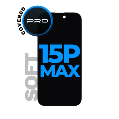 OLED and Digitizer Assembly for iPhone 15 Pro Max (OLED Soft) (120hz) (Breakage Coverage)