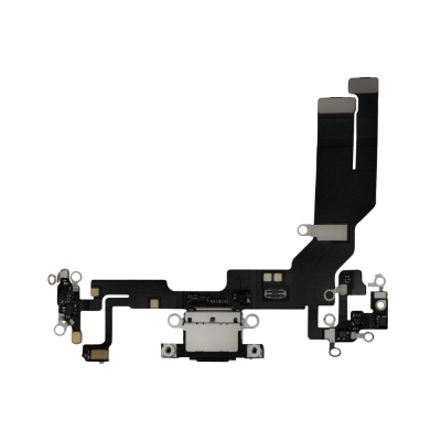 Charging Port for iPhone 16e Black (Aftermarket)