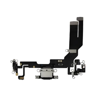 Charging Port for iPhone 16e Black (Aftermarket)