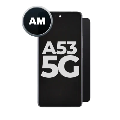 LCD and Digitizer Assembly for Samsung Galaxy A53 5G (A536) (with Frame) (Aftermarket) Black