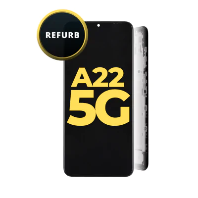LCD and Digitizer Assembly for Samsung Galaxy A22 5G (A226) (with Frame) (Refurbished)