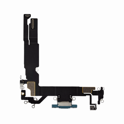 Charging Port for iPhone 16 Teal (Aftermarket) 