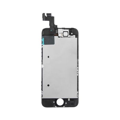 Full Assembly (incl. Front Camera, Prox. Sensor, Ear Speaker) for iPhone 5S / iPhone SE (2016) (Aftermarket) Black