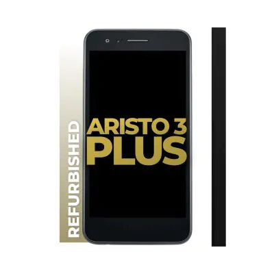 LCD and Digitizer Assembly for LG Aristo 3 / Aristo 3 Plus / Tribute Empire Black (with Frame)