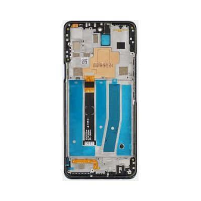 LCD and Digitizer Assembly for LG K92 5G Black (with Frame)