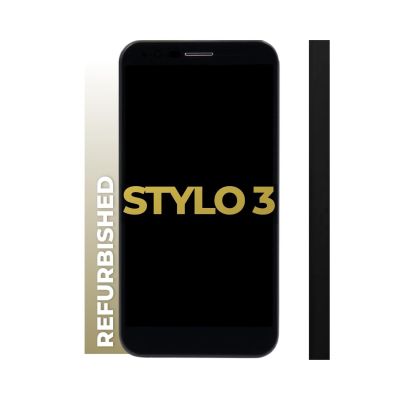 LCD and Digitizer Assembly for LG Stylo 3 (LS777) Black (with Frame)