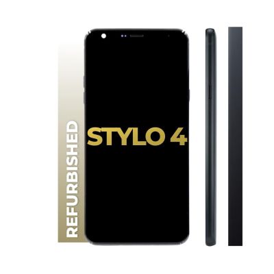 LCD and Digitizer Assembly for LG Stylo 4 / Stylo 4 Plus Black (With Frame)