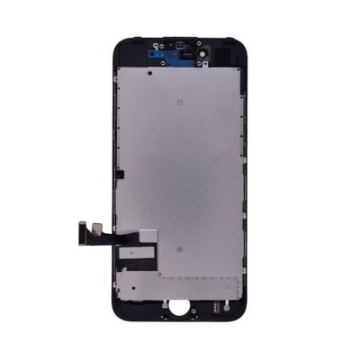 LCD and Digitizer Assembly for iPhone 7 (Steel Plate Pre-Installed) (Aftermarket) Black