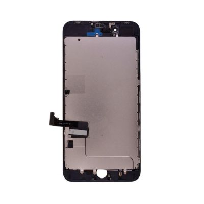 LCD and Digitizer Assembly for iPhone 8 Plus (Steel Plate Pre-Installed) (Aftermarket) Black