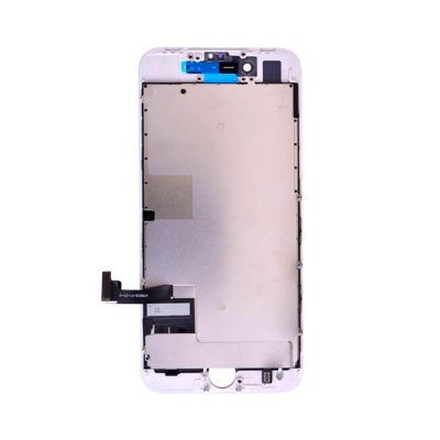 LCD and Digitizer Assembly for iPhone 8 / iPhone SE (2020) (Steel Plate Pre-Installed) (Aftermarket) White