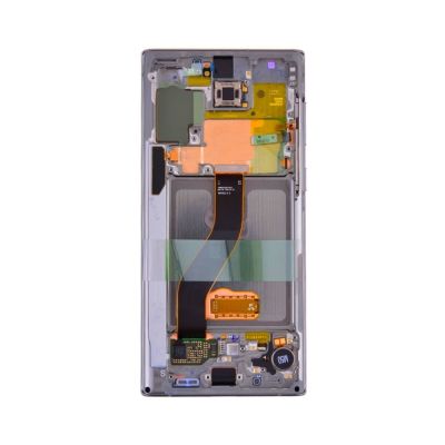 OLED and Digitizer Assembly for Samsung Galaxy Note 10 Aura Glow (With Frame) (Refurbished)