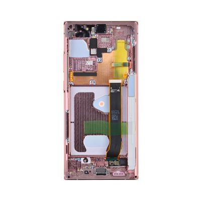OLED and Digitizer Assembly for Samsung Galaxy Note 20 Ultra Mystic Bronze (With Frame) (Except Verizon) (Refurbished)