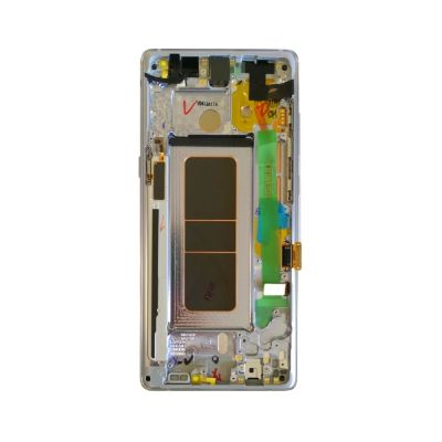 OLED and Digitizer Assembly for Samsung Galaxy Note 8 Orchid Grey (With Frame) (Refurbished)