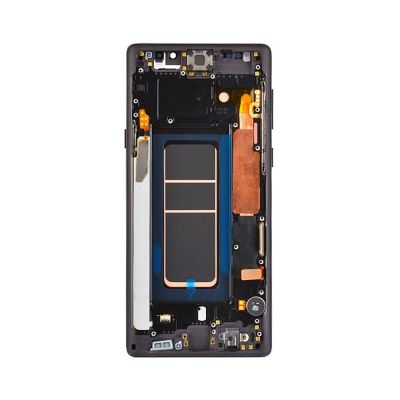 OLED and Digitizer Assembly for Samsung Galaxy Note 9 Midnight Black (With Frame) (Refurbished)