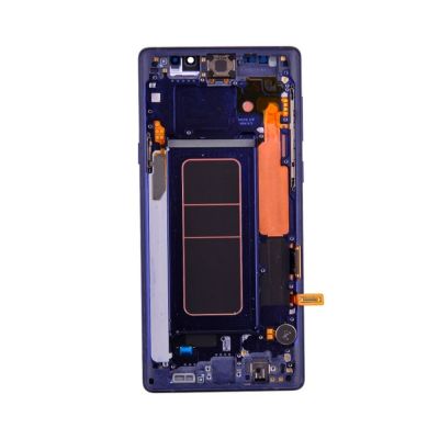 OLED and Digitizer Assembly for Samsung Galaxy Note 9 Ocean Blue (With Frame) (Refurbished)
