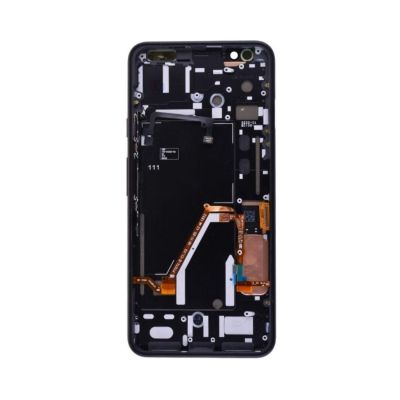 OLED and Digitizer Assembly for Google Pixel 4 XL Black (Grey Power Button) (with Frame) (Refurbished)