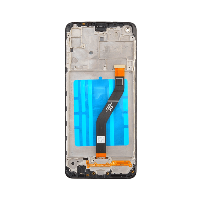 LCD and Digitizer Assembly for Samsung Galaxy A21 (A215) (with Frame) (Refurbished)