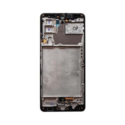 OLED and Digitizer Assembly for Samsung Galaxy A42 5G (A426) Black (with Frame) (Refurbished)