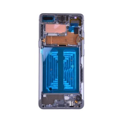 OLED and Digitizer Assembly for Samsung Galaxy S10 5G Black (With Frame) (Refurbished)