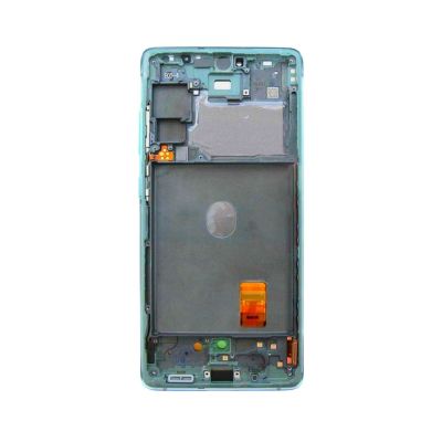 OLED and Digitizer Assembly for Samsung Galaxy S20 FE 5G Cloud Mint (With Frame) (Refurbished)